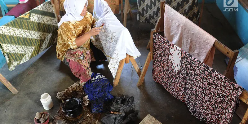 Melihat Geliat Kampung Batik di Geopark Ciletuh