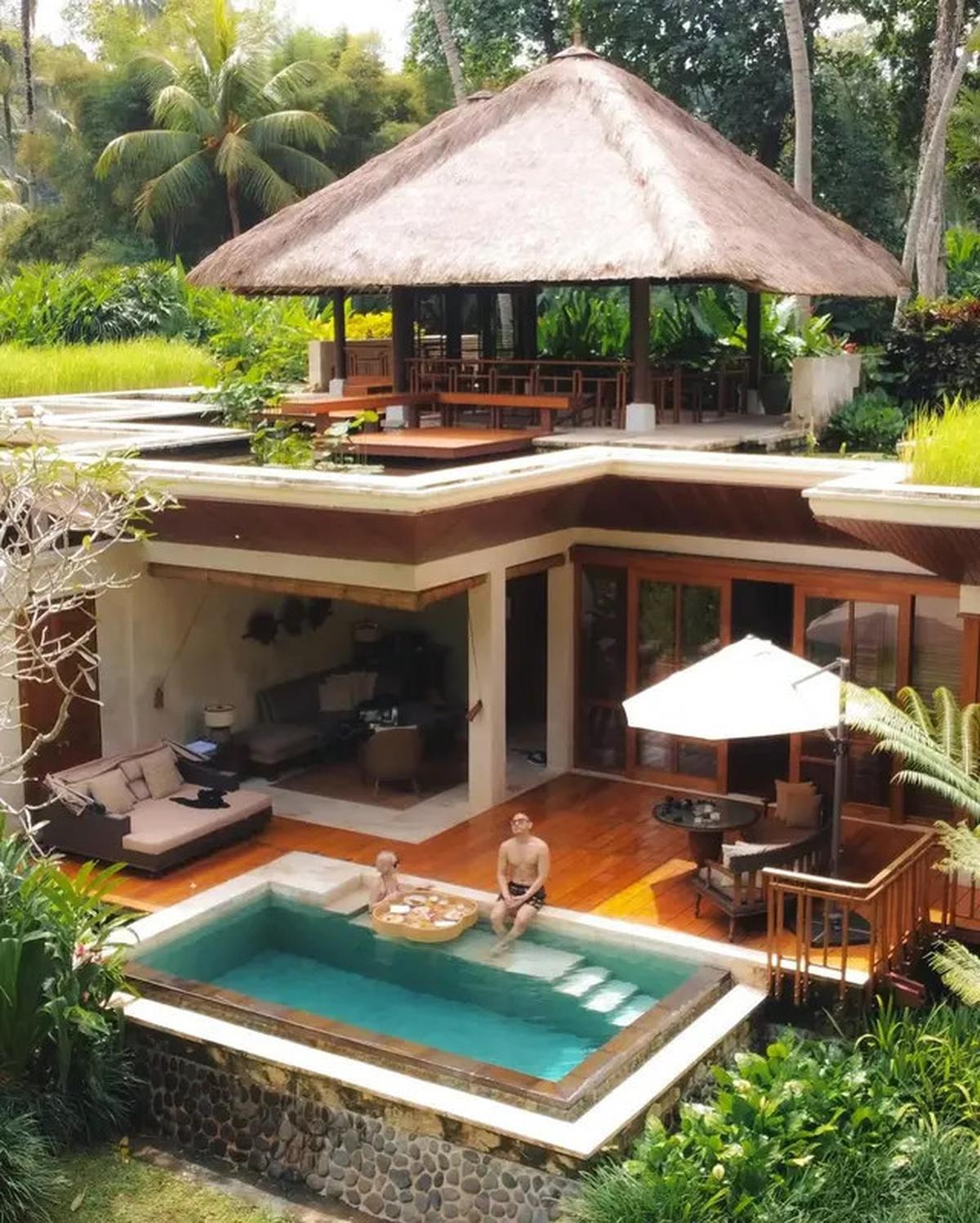 Potret Suasana Villa yang Dipakai Berlibur BCL dan Tiko, Natural dan Asri