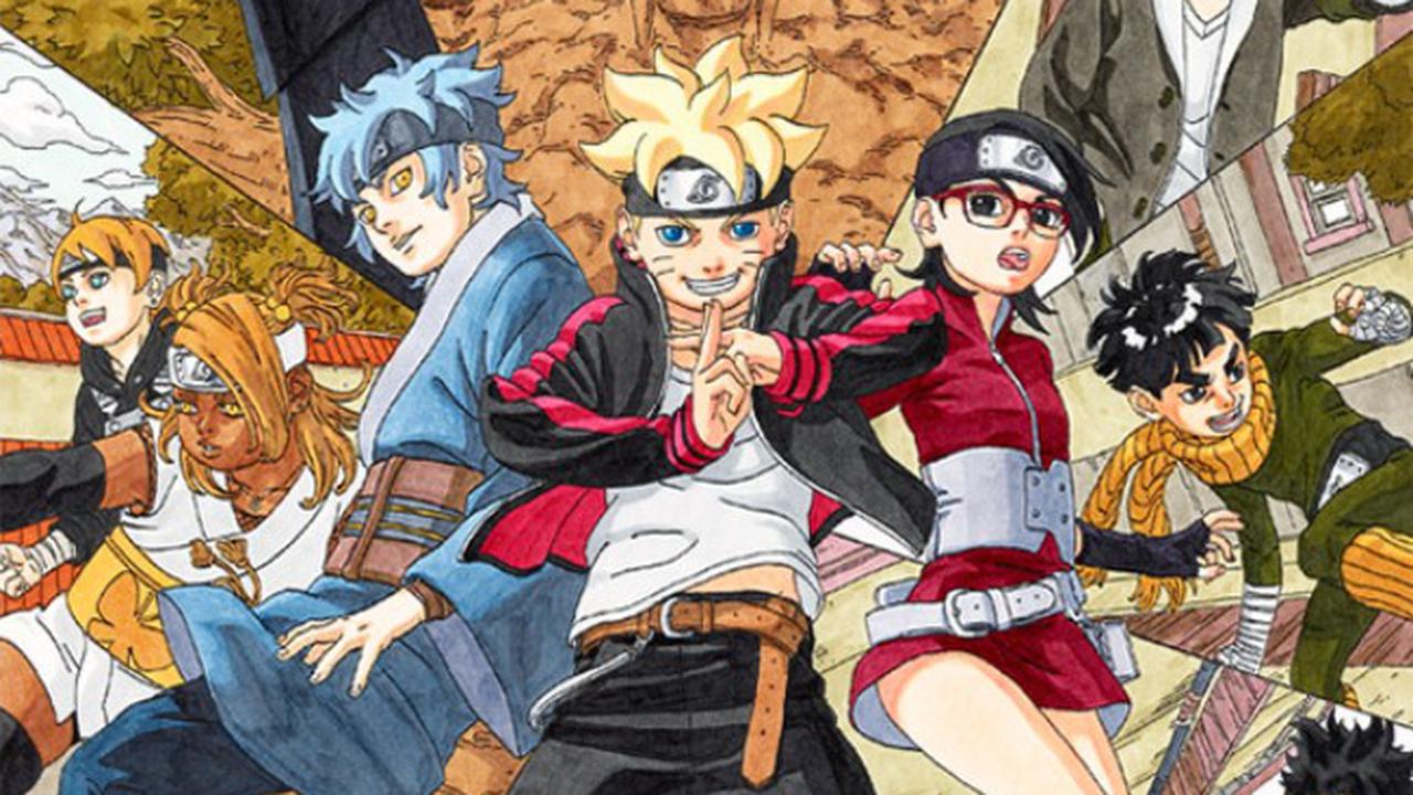 Manga Boruto, spinoff dari kisah Naruto.