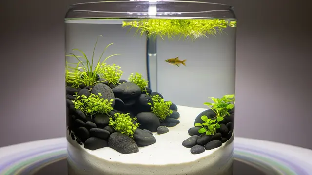 Ide Aquarium dari Toples Kaca
