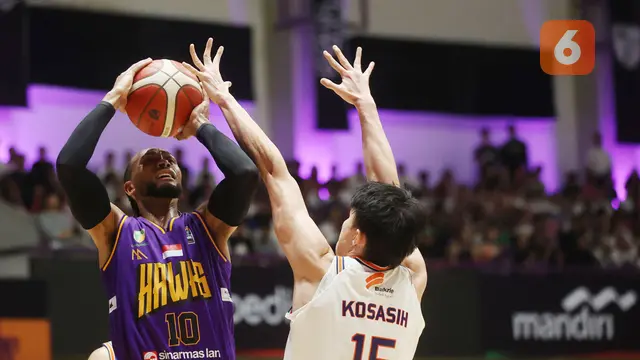 Foto: Sempat Beri Perlawanan, Tangerang Hawks Akhirnya Tumbang dari Pelita Jaya