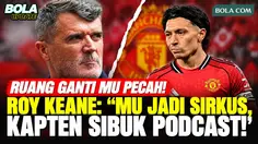 Ruang Ganti MU Pecah! Lisandro Semprot Direktur Teknik, Roy Keane Sindir Bruno dan Maguire Sibuk Podcast