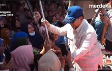 VIDEO: Momen Prabowo Rela Duduk Lesehan Menyapa dan Mendengar Keluhan Korban Banjir di Aceh