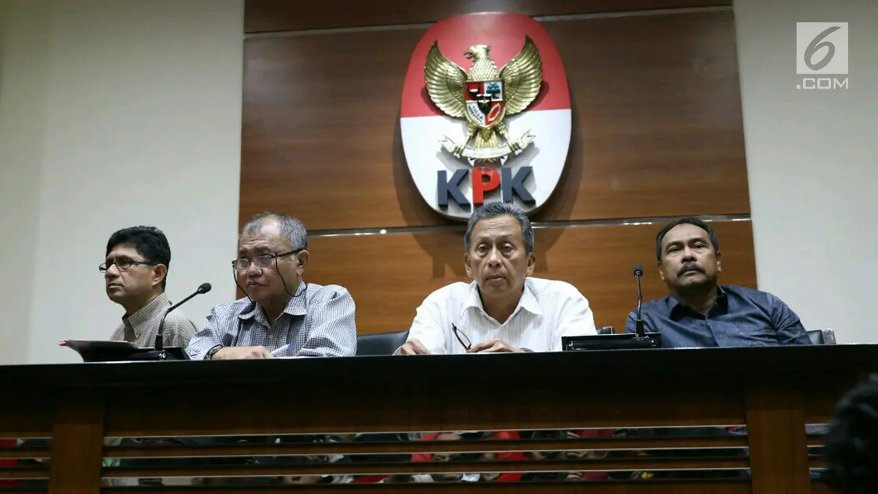 KPK dan BPK Tetapkan Empat Tersangka Usai OTT