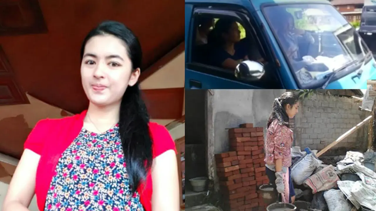 Demi Gelar Sarjana, Mahasiswi Ini Rela Narik Angkot dan Jadi Kuli