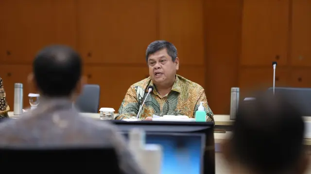 Kepala Badan Pengawas Keuangan dan Pembangunan (BPKP) Muhammad Yusuf Ateh dalam Laporan Hasil Pengawasan Bidang Pendidikan Tahun 2022. (Dok BPKP)