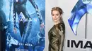 Amber Heard berpose saat tiba menghadiri premier film terbarunya, "Aquaman" di Los Angeles, California, AS (12/12). Di film ini Amber Heard menjalani latihan fisik selama enam bulan sebelum syuting. (AP Photo/ Jordan Strauss)