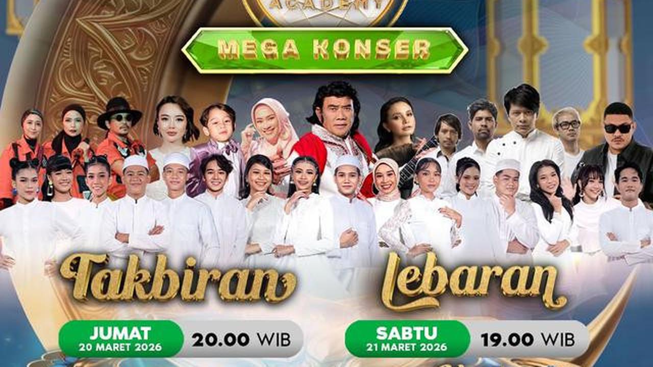 Lebaran Penuh Berkah Bareng Indosiar, D'Academy 7 Mega Konser Hingga Deretan Blockbuster Film Asia