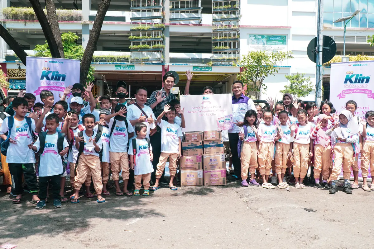 Rangkul 200 Anak untuk Berani Bermimpi Wujudkan Cita-Cita, WINGS Care Kembali Gelar ‘SoKlin Softergent Berbagi Kelembutan’