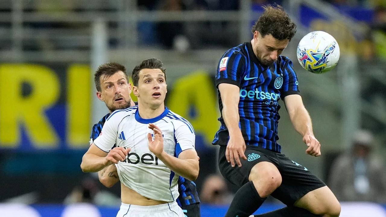 FOTO: Inter Milan Melaju ke Final Coppa Italia Setelah Taklukkan Como