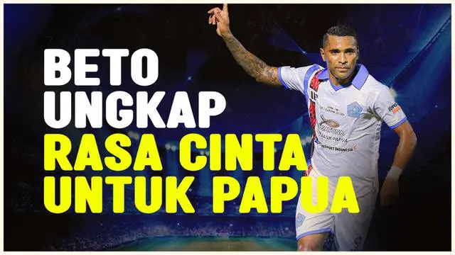 Berita video striker veteran yang kini bermain untuk PSBS Biak, Beto Goncalves mengungkapkan kunci sukses PSBS Biak juara Pegadaian Liga 2 dan kecintaannya terhadap Papua.