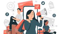 Ilustrasi promosi bisnis. (Image by storyset on Freepik)