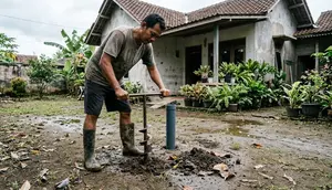 Cara Membuat Biopori agar Halaman Rumah Bebas Banjir, Panduan Kalender Musim Hujan