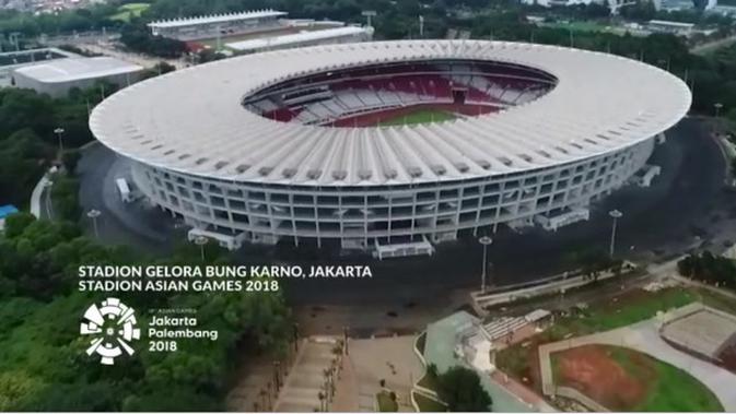 Video Stadion Utama Gelora Bung Karno Venue Asian Games