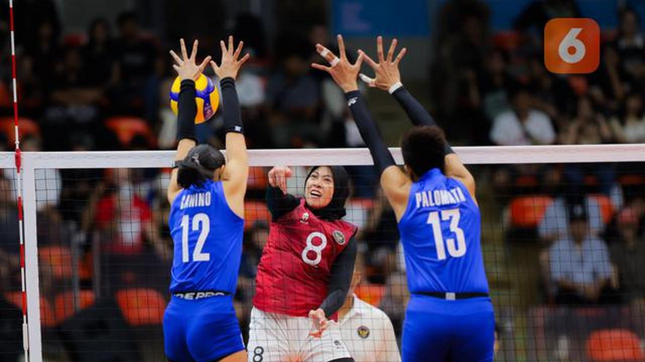 Hasil Voli Putri SEA Games 2025: Berlangsung Sengit, Indonesia Bungkam Filipina dan Raih Medali Perunggu