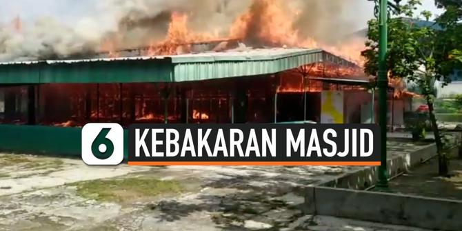 VIDEO: Kebakaran Masjid di Kawasan Industri Pulogadung