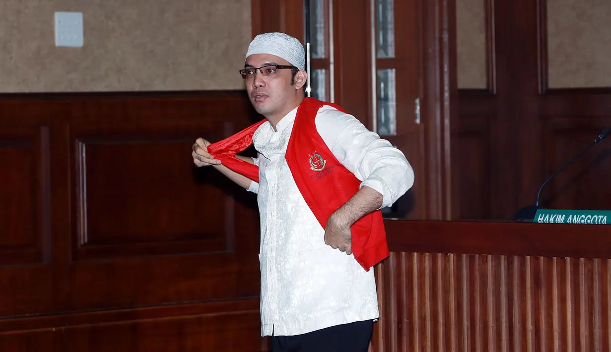 Sandy juga siap membuktikan bahwa dirinya tidak terlibat dalam kasus investasi bodong tersebut. (Deki Prayoga/Bintang.com)