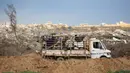 Untuk diketahui, sejak serangan besar-besaran militer Israel di Gaza pada 7 Oktober 2023 lalu, 47.000 warga Palestina tewas dan 111.000 lainnya mengalami luka. Mayoritas korban dari perang tersebut adalah perempuan dan anak-anak. (Eyad BABA/AFP)