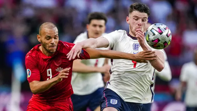Inggris ke Final Euro 2020 Usai Taklukkan Denmark 2-1