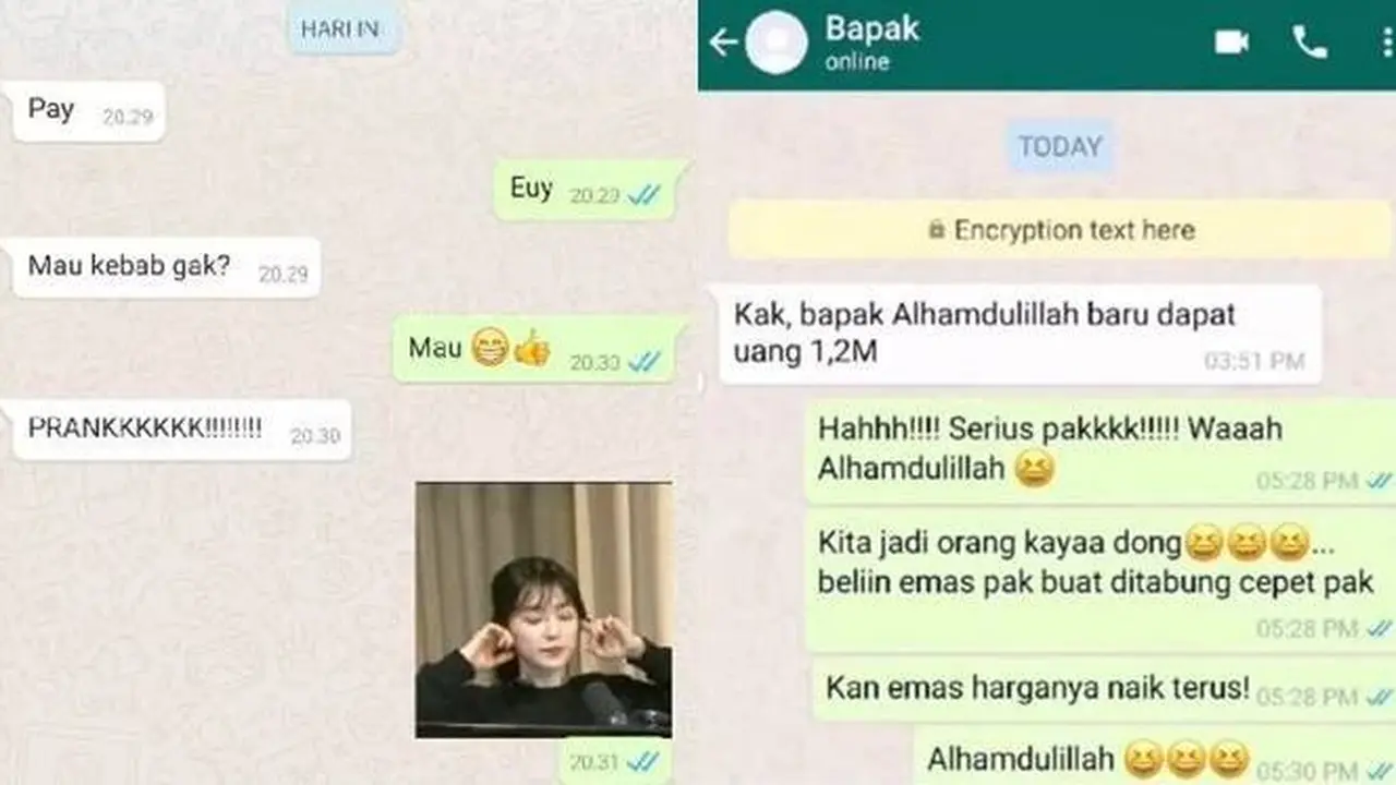 7 Chat Gabut dari Bapak yang Suka Ngerjain Ini Bikin Geleng Kepala
