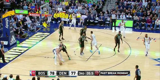 VIDEO : GAME RECAP NBA 2017-2018, Celtics 111 vs Nuggets 110