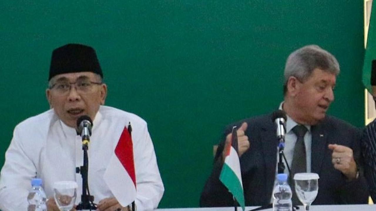 Pertemuan tersebut membahas situasi terkini di wilayah Gaza, Palestina. Foto: merdeka.com / Arie Basuki