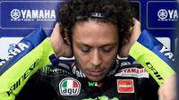 Pembalap Monster Energy Yamaha, Valentino Rossi. (AFP/Jose Jordan)