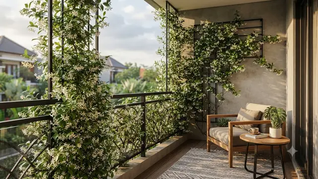 Tanaman Rambat untuk Menghias Balkon