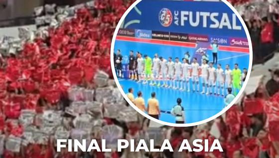 Final Piala Asia Futsal 2026 Meriah, 10 Ribu Penonton Padati Indonesia Arena