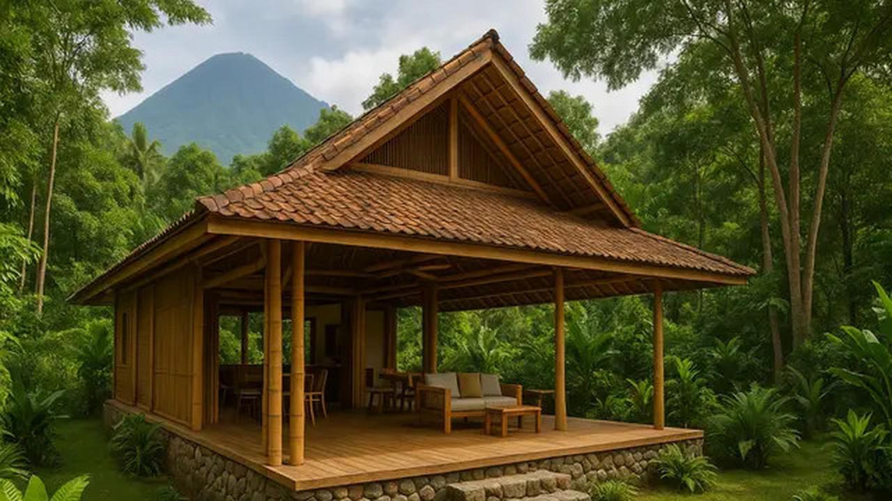 7 Gambar Rumah Sederhana di Pegunungan yang Cantik, Tren Hunian Asri 2025