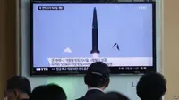 Uji coba milil balistik Korea Selatan. (VOA News)
