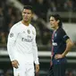 Cristiano Ronaldo (Madrid) dan Edinson Cavani (PSG) (Liputan6.com/Reuters)