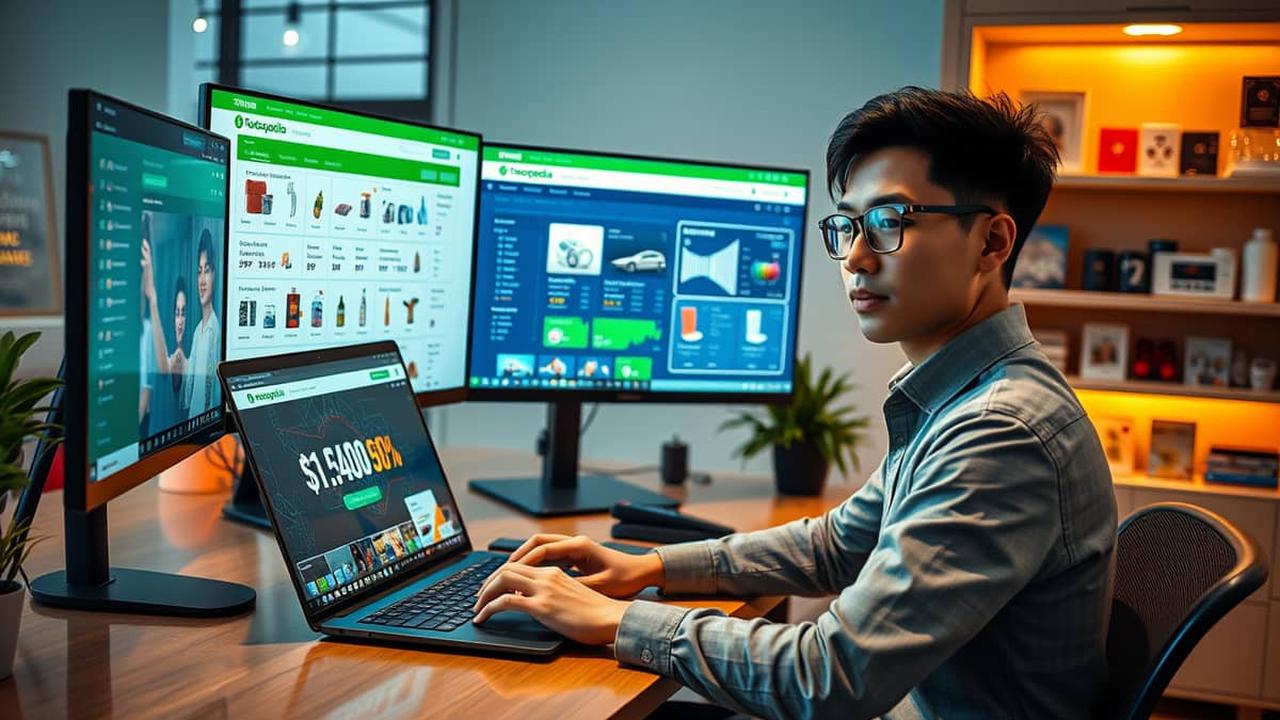 trik jualan di tokopedia