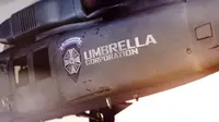 Logo Umbrella Corporation di Resident Evil 7. (Doc: Gamerant)