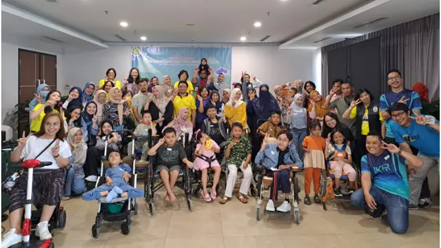 Berawal dari Grup WA, Komunitas Spinal Muscular Atrophy Indonesia Kini Giat Sebarkan Edukasi Soal SMA. Foto: Komunitas SMA Indonesia.