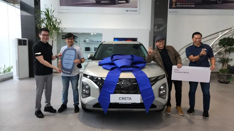 2 Konsumen Ini Dapat Hyundai Creta Gratis (Ist)