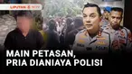 Gara-gara menyalakan petasan di malam tahun baru, seorang pria di Kabupaten Maros, Sulawesi Selatan,  dianiaya polisi. Korban mengalami luka lebam di bagian wajah.