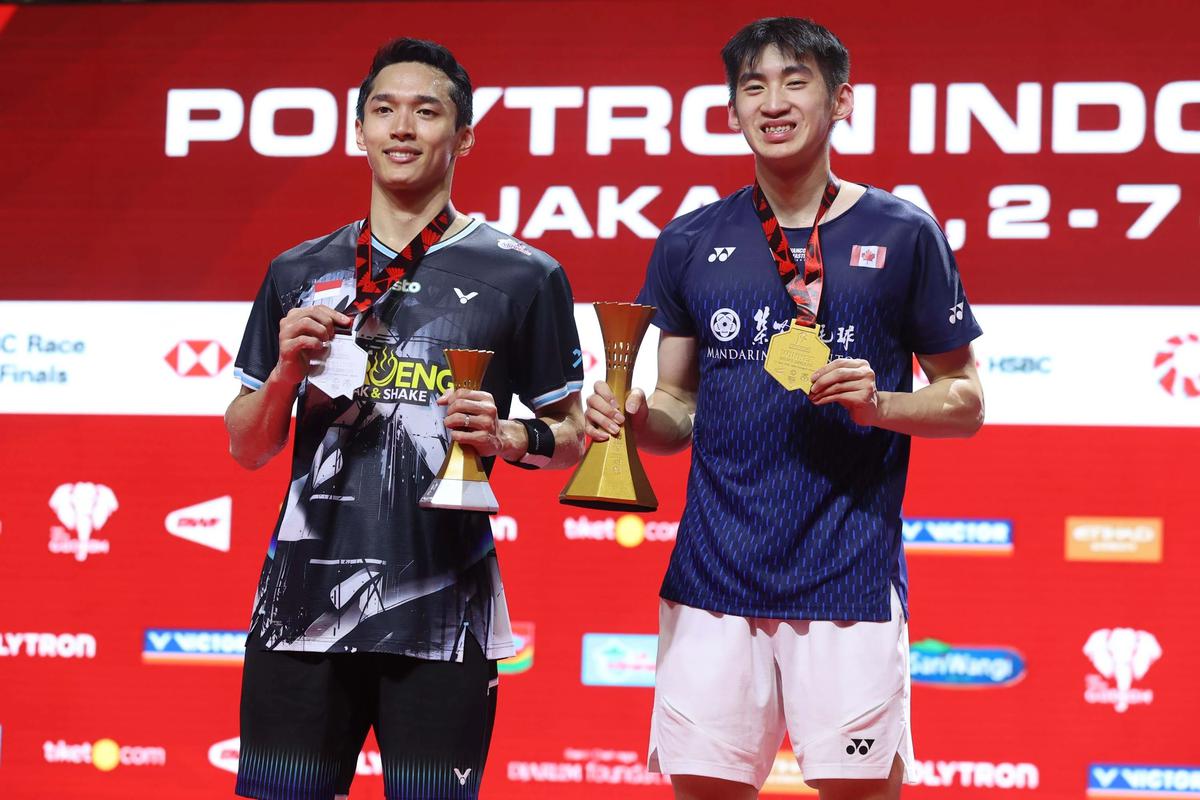 FOTO: Jonatan Christie Gagal Raih Gelar Indonesia Open 2026