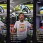 Rossi Pamerkan Helm Koleksinya di Museum Miliknya