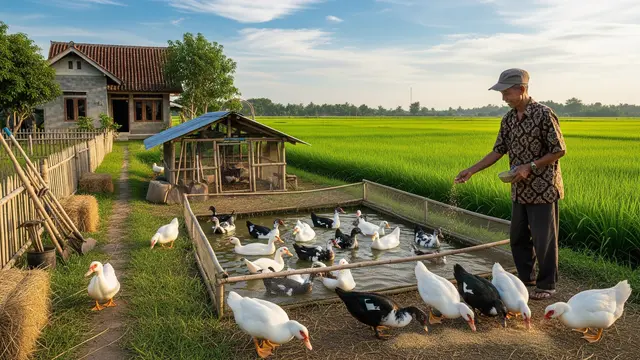 Ide Ternak Hewan Mini untuk Pensiunan yang Tinggal di Rumah Dekat Sawah
