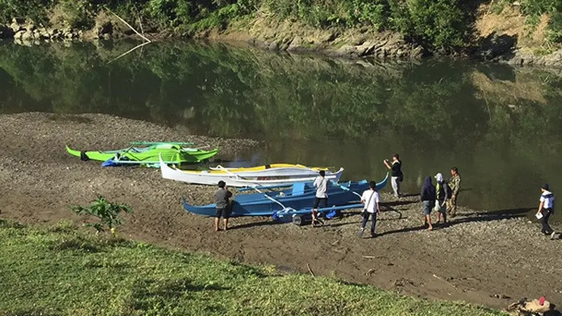 Perahu Bekas Aktivitas Gerilya Kelompok Abu Sayyaf (Angkatan Bersenjata Filipina/AP)