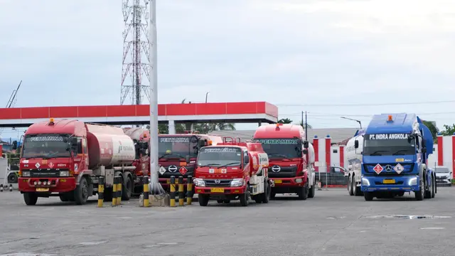 Truk tangki Pertamina