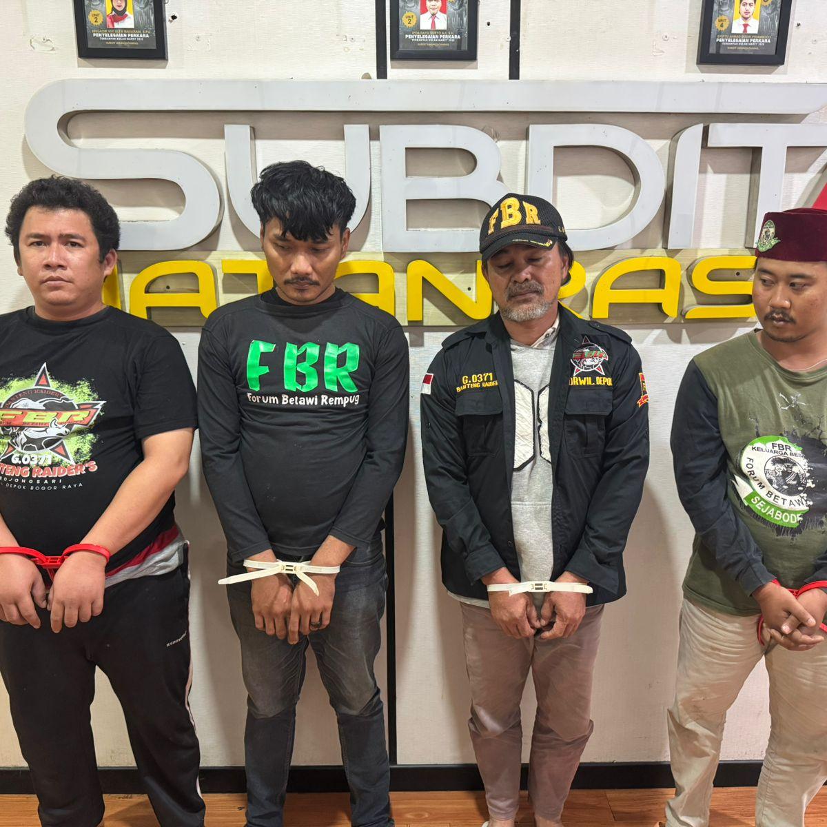 Anggota FBR diciduk polisi