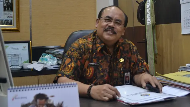 Sekretaris Daerah Kabupaten Banyumas, Wahyu Budi Saptono. (Foto: Liputan6.com/Muhamad Ridlo)