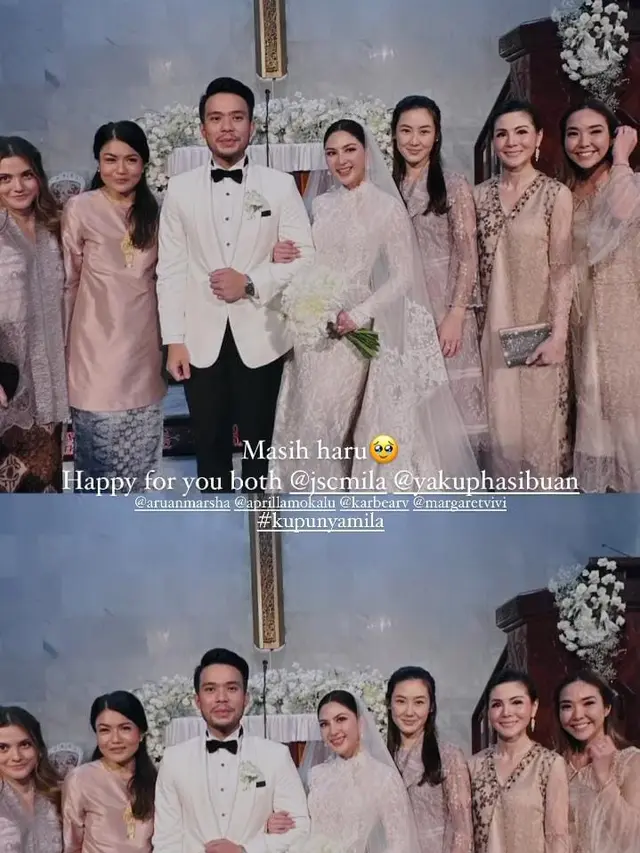 Potret Artis yang Hadiri Pernikahan Jessica Mila dan Yakup Hasibuan