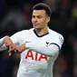 2. Dele Alli - PSG dikabarkan mejadi klub yang paling serius ingin mendatangkan pemain Tottenham ini. PSG Sempat melakukan negosiasi peminjaman ke Tottenham. Namun, Tottenham hanya mau melepas pemainnya Dele Alli dengan transfer penuh. (AFP/Lindsey Parnaby)