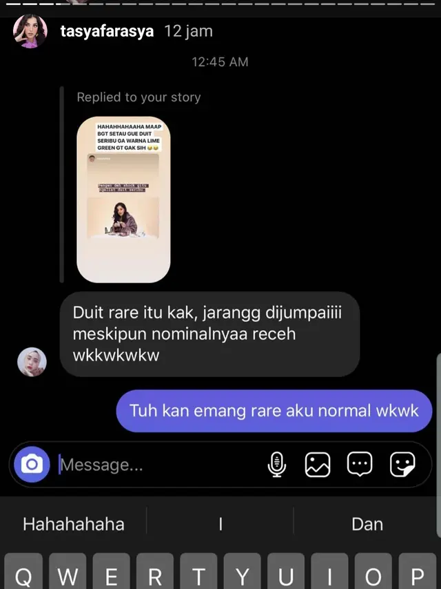 Unggahan Tasya Farasya. (Foto: Instagram @tasyafarasya)