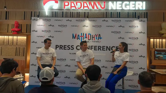 Penandatanganan MoU antara Kolaborasi MahakaX dan Adhya Group di Jakarta pada Jumat (16/6/2023).