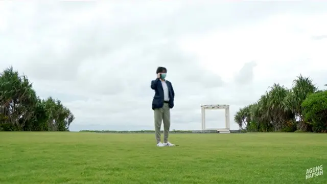 Agung Hapsah dalam video terbarunya di YouTube (Tangkapan layar YouTube Agung Hapsah)