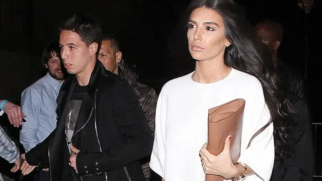 Samir Nasri dan Anara Atanes